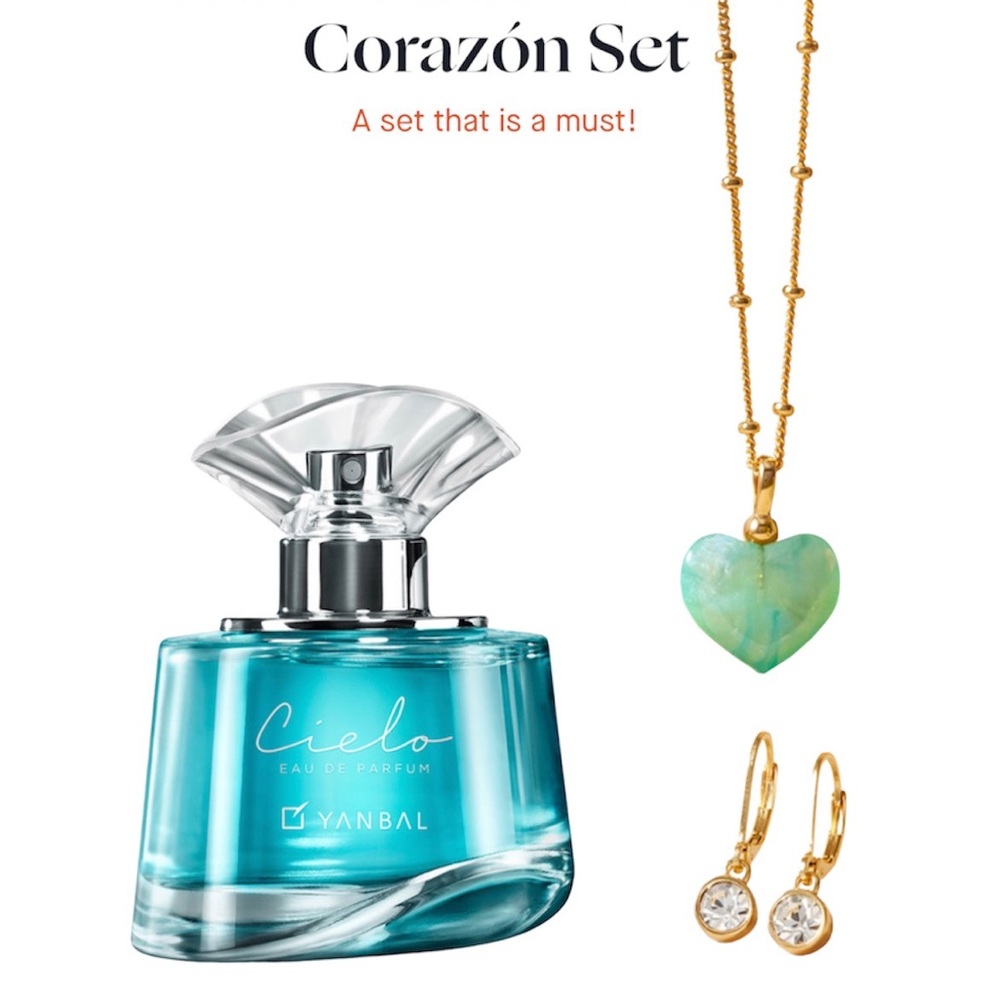 Cielo Eau de Parfum + Corazón Set By Yanbal